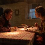 Colin Farrell and Kerry Condon in the film THE BANSHEES OF INISHERIN. Photo by Jonathan Hession. Courtesy of Searchlight Pictures. © 2022 20th Century Studios All Rights Reserved