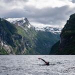 Jonas Deichmann_Preparation Norway for the first „Triathlon around the world“