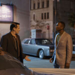 Viggo Mortensen as Tony Vallelonga and Mahershala Ali as Dr. Donald Shirley in Green Book, directed by Peter Farrelly.