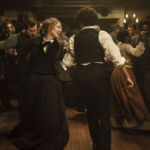 Jo March (Saoirse Ronan) and Friedrich Bhaer (Louis Garrel) in Greta Gerwig's LITTLE WOMEN.