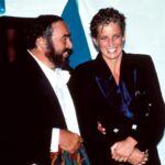 DPPXN5 Aug. 17, 2006 - Luciano Pavarotti with Princess Diana. UPPA - - LUCIANOPAVAROTTIRETRO(Credit Image: © Globe Photos/ZUMAPRESS.com)