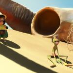 Frösche in der Wüste? Keine Gute Idee, findet Phileas Frogg. Aber was sein muss, muss sein, wenn man ein Ziel vor Augen hat...